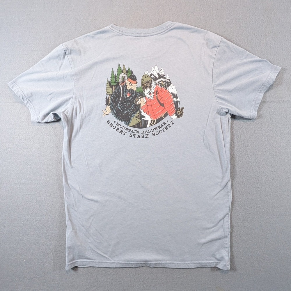 Mountain Hardwear T Shirt Mens Size Large Secret Stash Society Graphic Tee